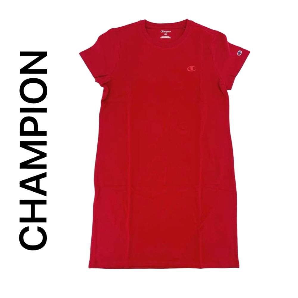 Champion T-Shirt Red Dress Size Medium